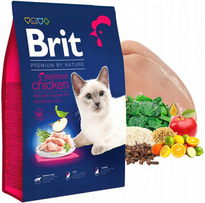 Brit Premium by Nature Cat Sterilized Chicken 800g