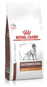 Royal Canin VD Canine Gastro Intest Low Fat 12kg balení psího krmiva.