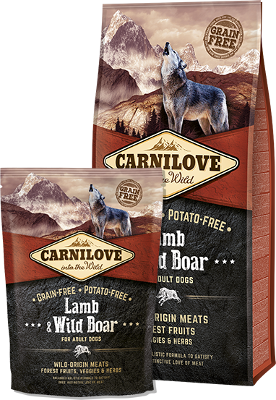 Carnilove Dog Lamb & Wild Boar for Adult 1,5kg