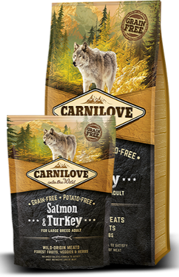 Carnilove Dog Salmon & Turkey for LB Adult 1,5kg