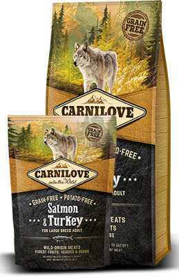 Carnilove Dog Salmon & Turkey for LB Adult 12kg