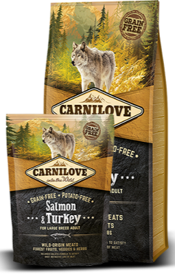 Carnilove Dog Salmon & Turkey for LB Adult 4kg