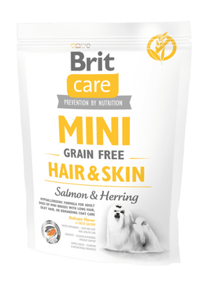 Brit Care Dog Mini Grain Free Hair & Skin 400g