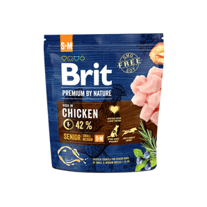 Brit Premium Dog by Nature Senior S+M 1kg