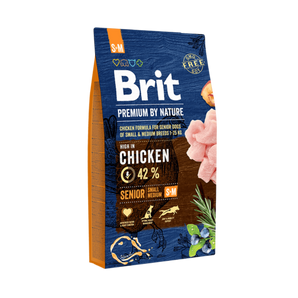 Brit Premium Dog by Nature Senior S+M 8kg