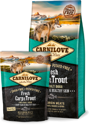 Carnilove Dog Fresh Carp & Trout for Adult 1.5kg