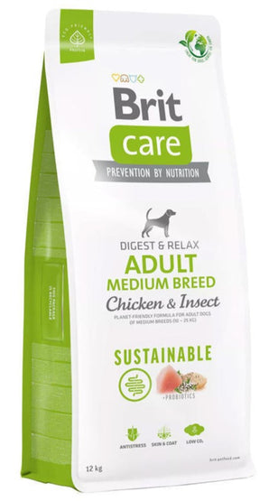 Brit Care Dog Sustainable Adult Medium Breed 12kg