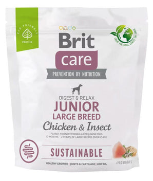 Brit Care Dog Sustainable Junior Large Breed 1kg