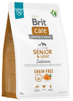 Brit Care Dog Grain-free Senior&Light 3kg