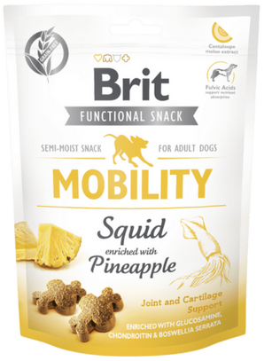 Brit Care Dog Functional Snack Mobility Squid 150g