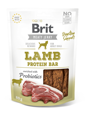 Brit Jerky Lamb Protein Bar 200g