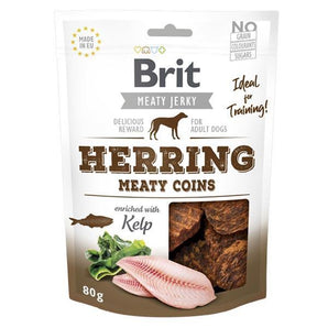 Brit Jerky Herring Meaty Coins 80g