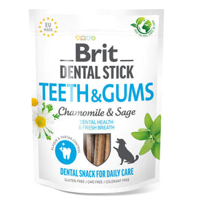 Brit Dog Dental Stick Teeth&Gums Chamomile&Sage 7ks