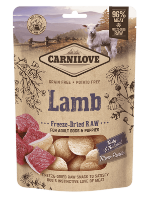 Carnilove Raw Freeze-Dried Snacks Lamb 60g