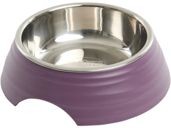 Miska melamin Frosted Ripple Bowl 160ml fialová BUSTER: Stylová melaminová miska pro malé psy a kočky.