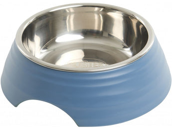 Miska melamin Frosted Ripple Bowl 350ml modrá BUSTER: Středně velká melaminová miska pro psy a kočky.