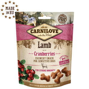 Carnilove Dog Crunchy Snack Lamb&Cranberries 200g