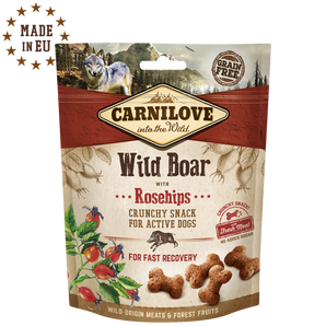 Carnilove Dog Crunchy Snack Wild Boar&Rosehips 200g