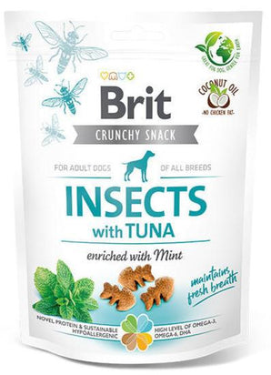 Brit Care Dog Crunchy Crack. Insec. Tuna Mint 200g