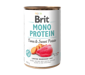 Brit Dog konz Mono Protein Tuna & Sweet Potato 400g