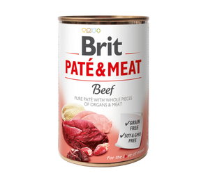 Brit Dog konz Paté & Meat Beef 400g