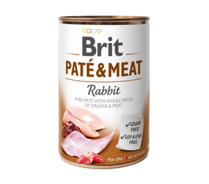 Brit Dog konz Paté & Meat Rabbit 400g