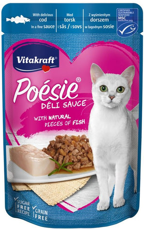 Vitakraft Poésie DéliSauce treska 85 g