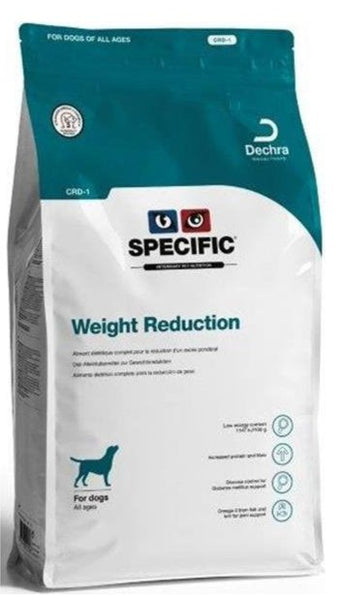 Produkt Specific CRD-1 Weight Reduction 1,6kg - balení krmiva pro redukci hmotnosti.