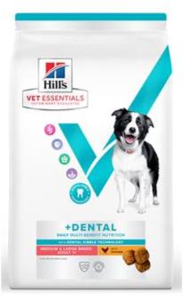 Hill's Can. VE Adult MB Dental Medium & Large Chicken 10kg