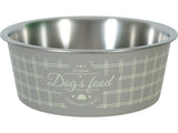 Miska nerez pes FOOD DOG 1,2l hnědá Zolux - nerezová miska pro psy s nápisem FOOD DOG, hnědá, objem 1,2l, Zolux.