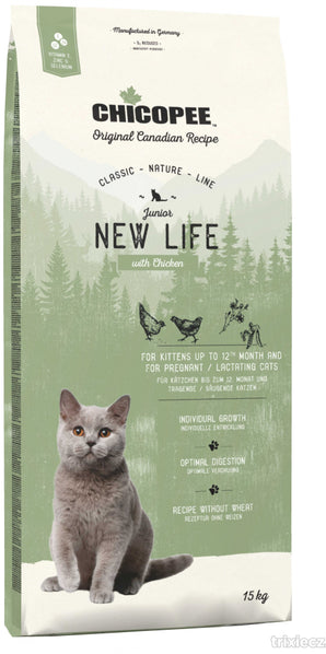 Chicopee CNL CAT JUNIOR New Life Chicken 15kg