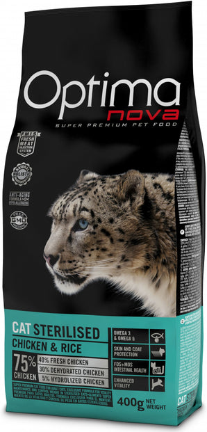 OPTIMA nova Cat STERILISED 400 g