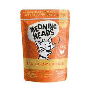 Meowing Heads Paw Lickin’ Chicken 100 g