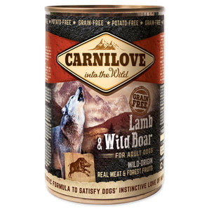 Carnilove Wild konz Meat Lamb & Wild Boar 400g