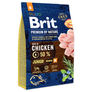 Brit Premium Dog by Nature Junior M 3kg