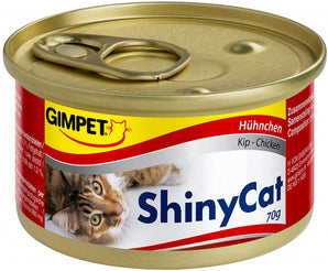 GimPet ShinyCat kuře 2 x 70 g