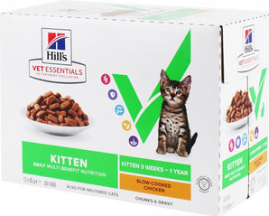 Hill's Vet Essentials Kitten Growth MB Chicken 12 x 85g