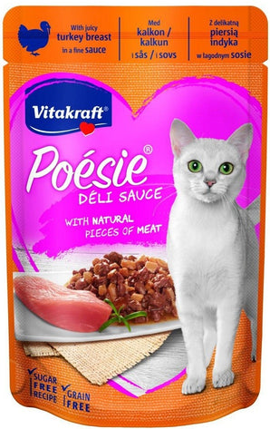 Vitakraft Poésie DéliSauce krůtí 85 g