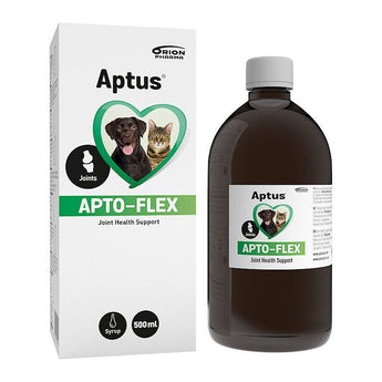 Aptus Apto-Flex VET sirup, 500 ml, podpora kloubů psů a koček.