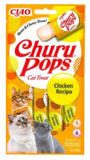 Inaba Churu Cat Pops Chicken 4 x 15g