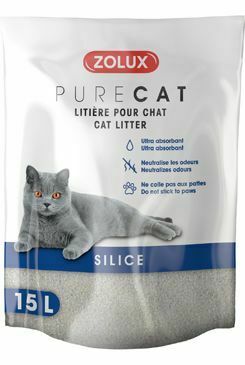 Podestýlka PURECAT natural silica 15l