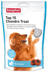 Beaphar Top 10 Chondro Treat, 150 g, chutné pamlsky podporující zdraví kloubů a pohybového aparátu vašich mazlíčků.