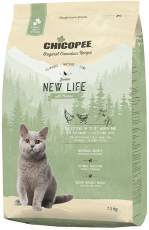 Chicopee CNL CAT JUNIOR New Life Chicken 1,5kg