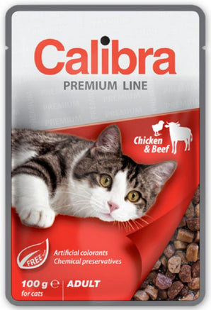 Calibra Premium Adult Chicken & Beef 100g