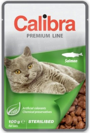 Calibra Premium Sterilised Salmon 100g