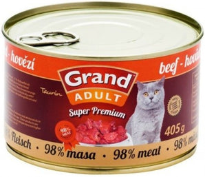 Jeseničan Grand SuperPremium kočka hovězí 405 g