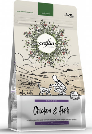 Kraftia CRAFTIA HARMONA CAT Adult Chicken & Fish 320 g