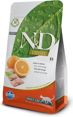 N&D OCEAN CAT Grain Free Adult Herring & Orange 5 kg