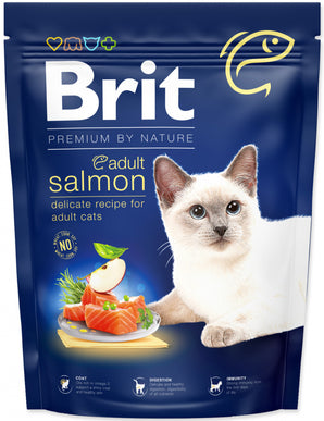 Brit Premium by Nature Cat Adult Salmon 800 g