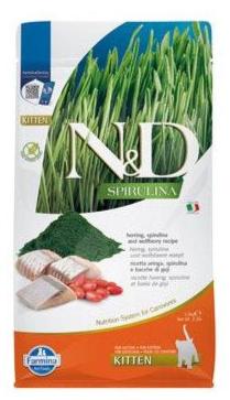 N&D Kitten Spirulina Herring Wolfberry 1,5kg